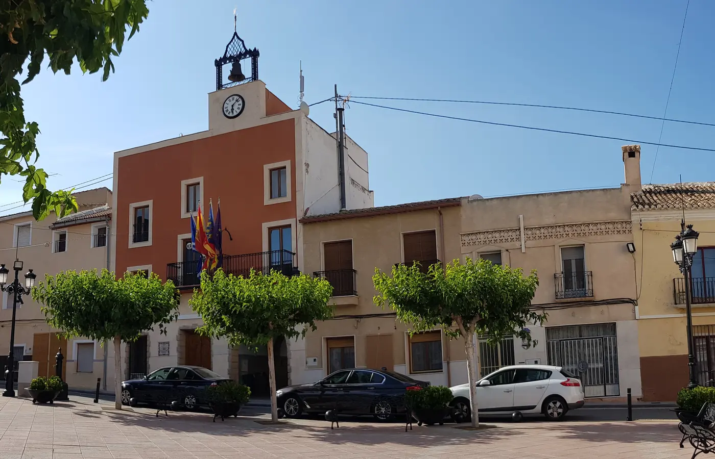 Heuvellandschap bij Salinas in het binnenland van Alicante